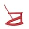 Flash Furniture Red Modern Poly Resin Adirondack Rocking Chair JJ-C14709-RED-GG - alternate 10